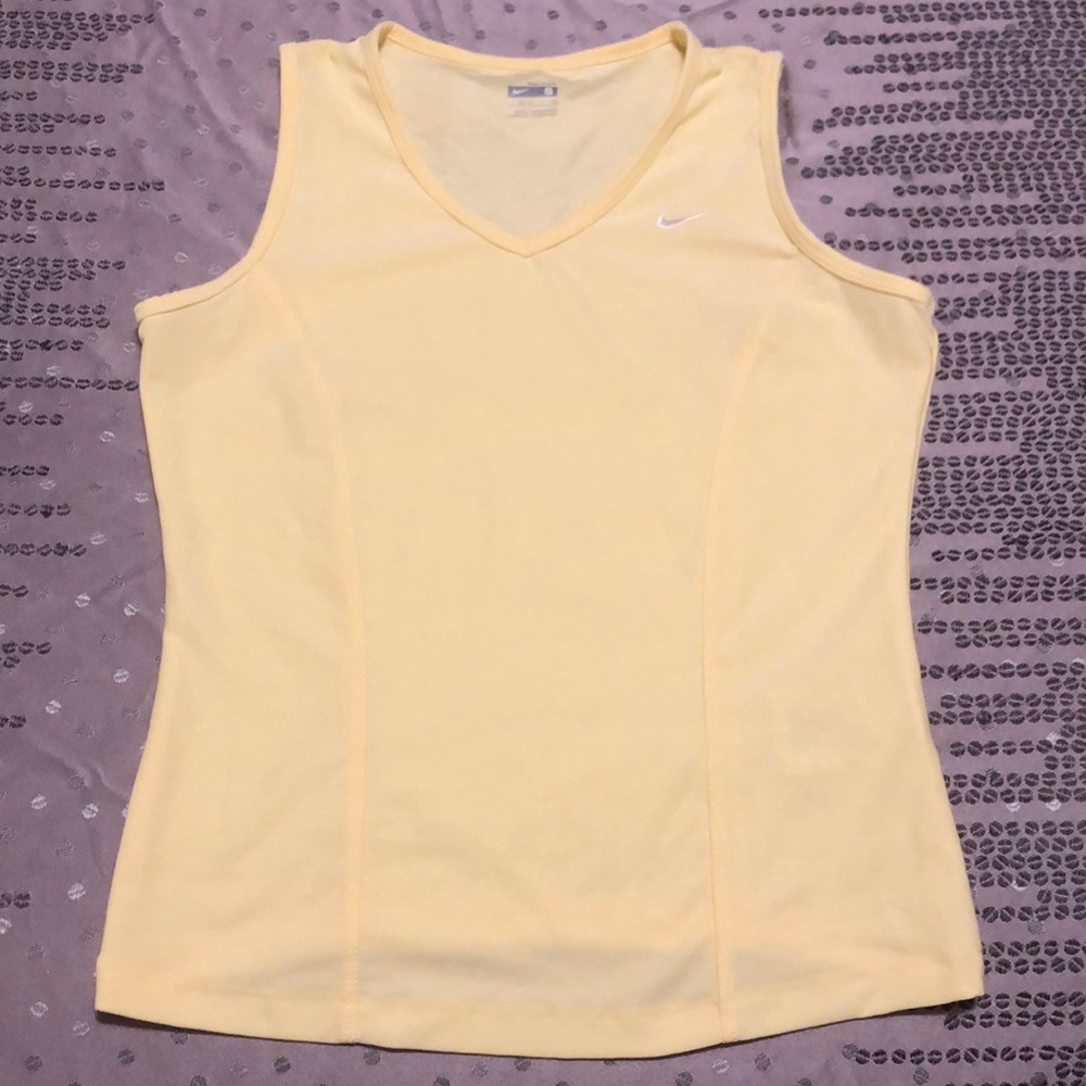 Nike V Neck Sleeveless Dri-Fit Top